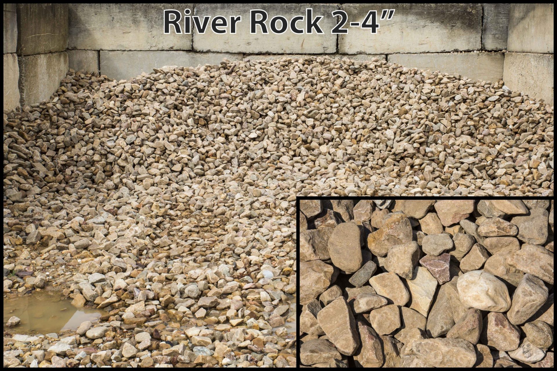 River Rock 2-4"